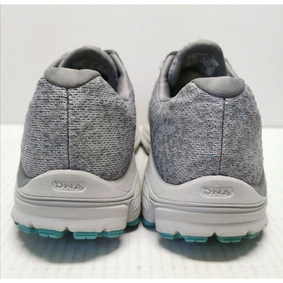 Brooks Running Anthem 2 Women's Shoes Grey/Turquoise Size 10 Medium (B) - Picture 3 of 6